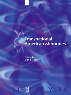 cover image of Transnational American Memories